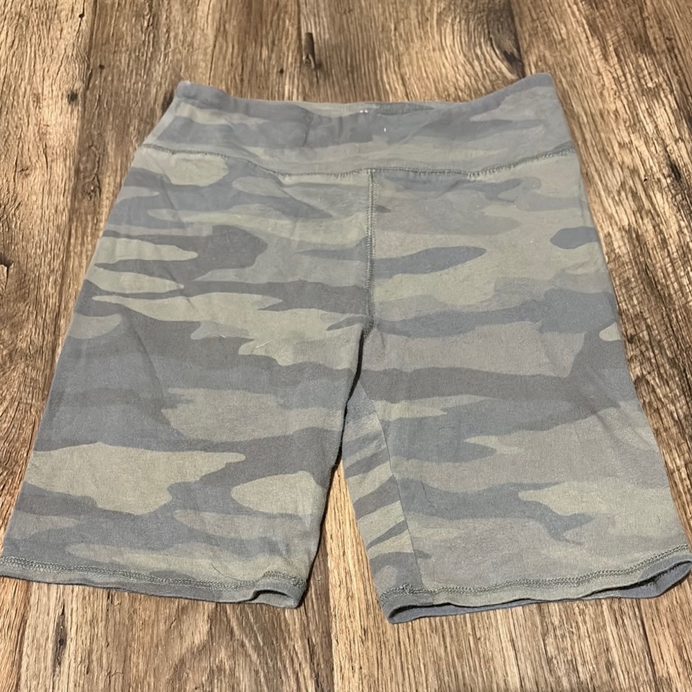 Camouflage Print Shorts